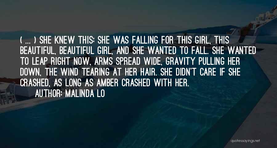 This Beautiful Girl Quotes By Malinda Lo