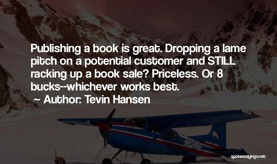 This Book Is Not For Sale Quotes By Tevin Hansen