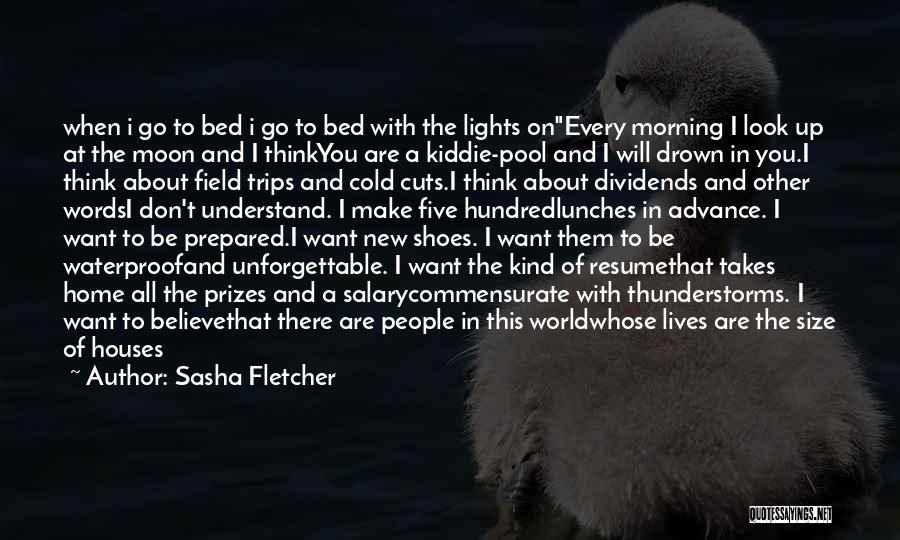 This Cold World Quotes By Sasha Fletcher