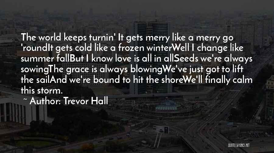 This Cold World Quotes By Trevor Hall