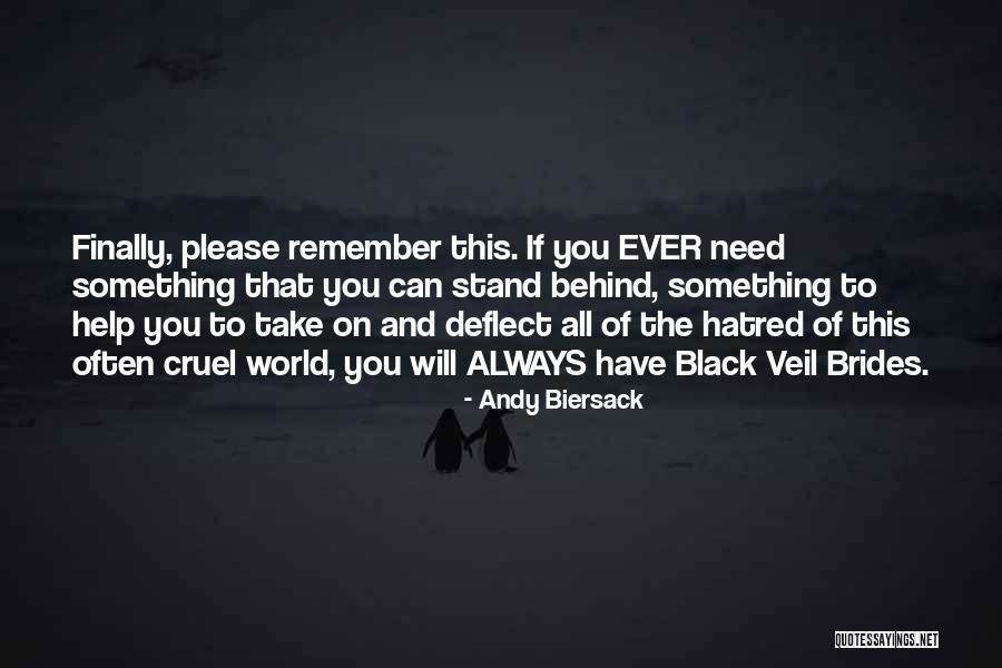 This Cruel World Quotes By Andy Biersack