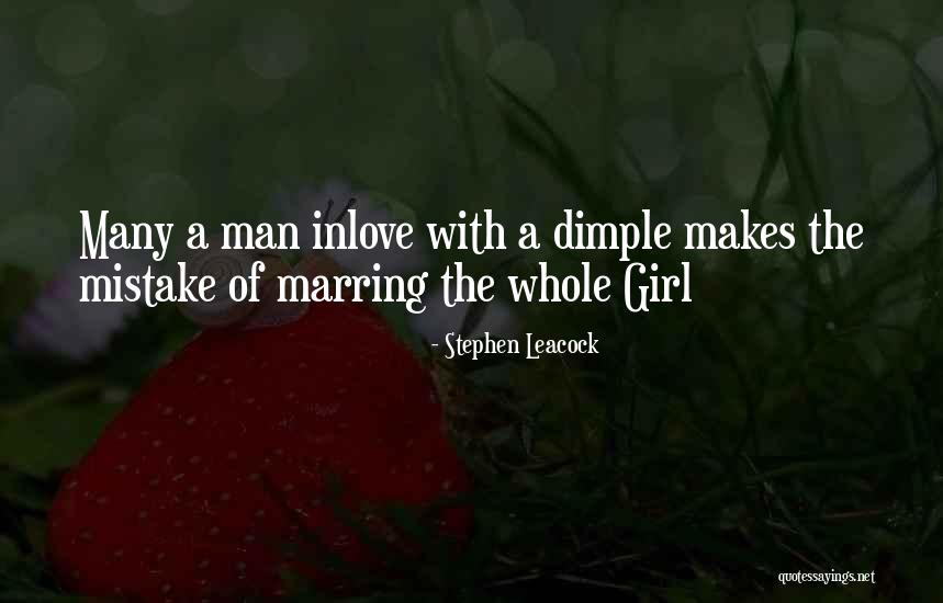 This Girl Is Inlove Quotes By Stephen Leacock