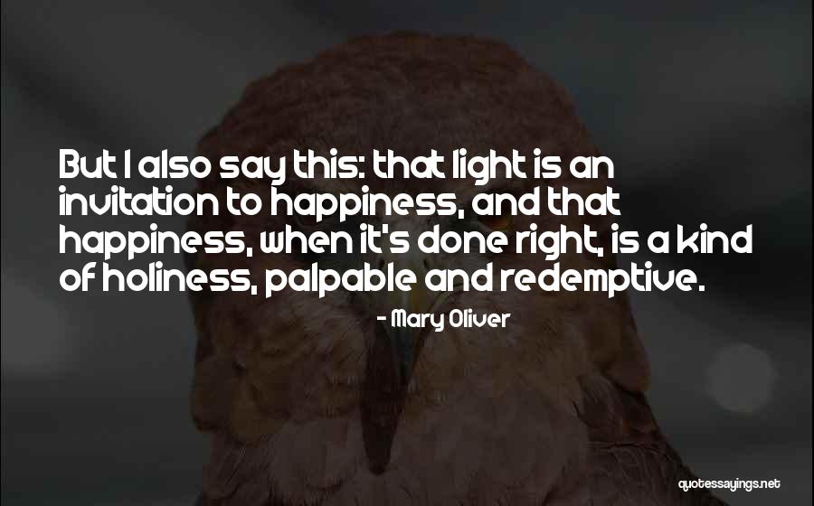 This Is Happiness Quotes By Mary Oliver