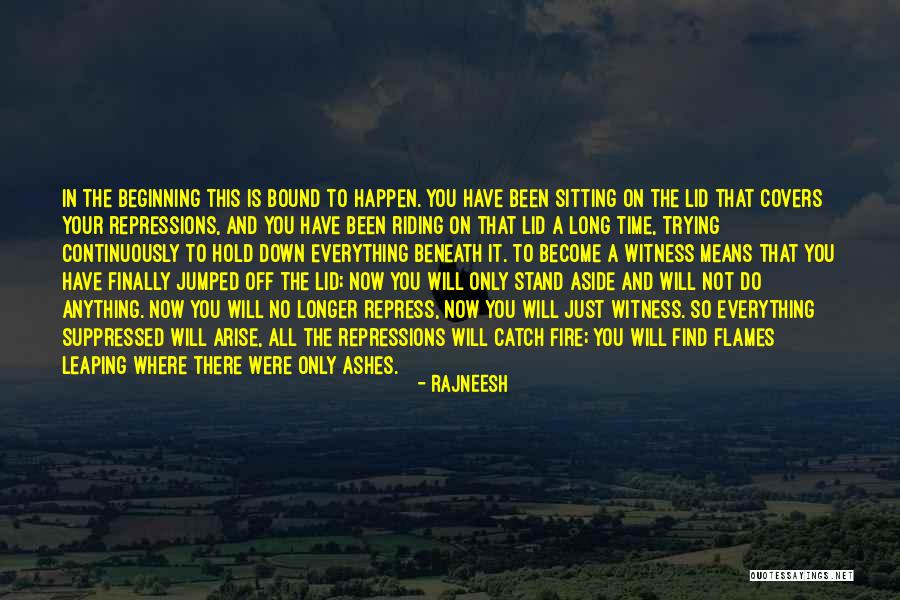 This Is Just The Beginning Quotes By Rajneesh This Is Just The Beginning Quotes By Rajneesh
