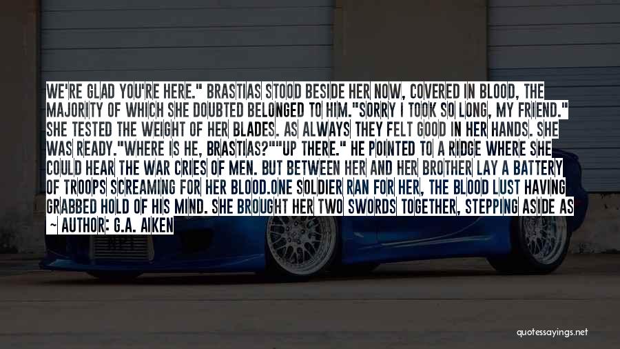 This Is Killing Me Quotes By G.A. Aiken