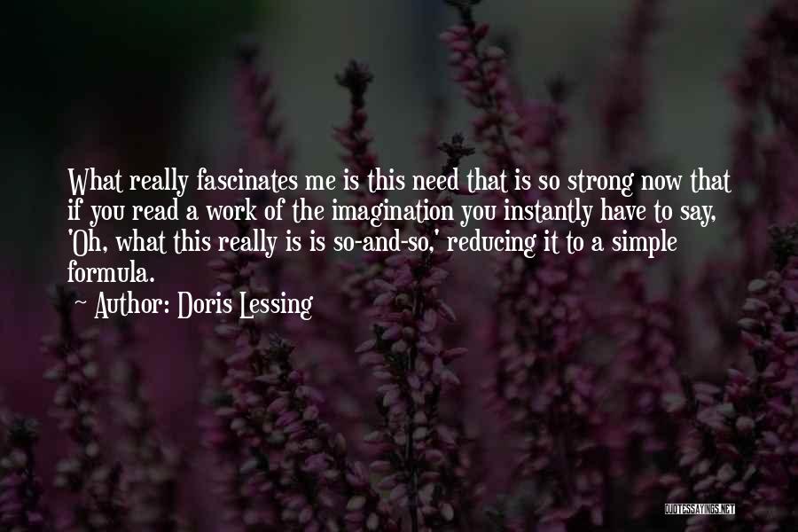 This Is Me Simple Quotes By Doris Lessing