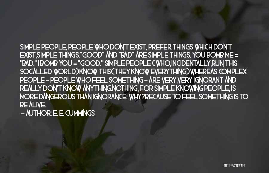 This Is Me Simple Quotes By E. E. Cummings