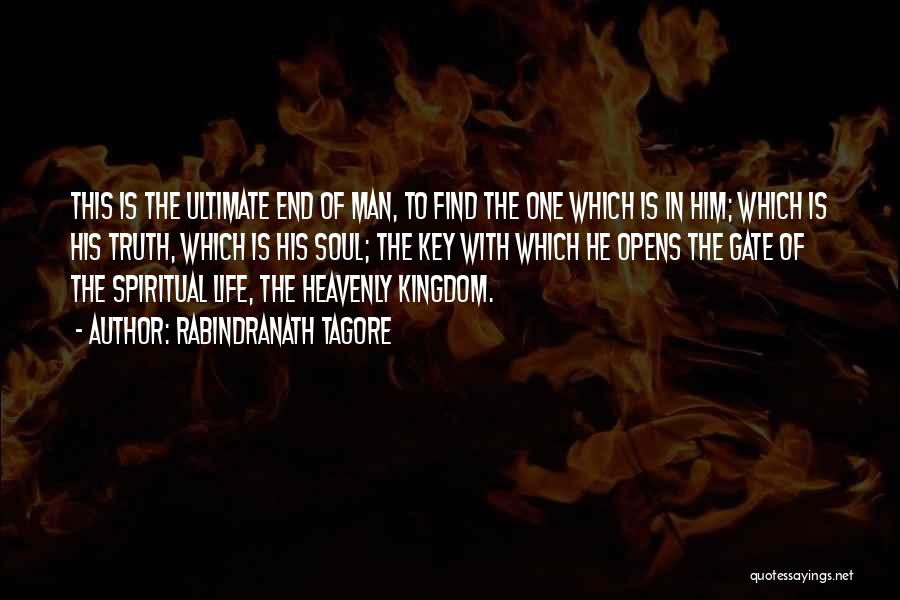 This Is The End Quotes By Rabindranath Tagore