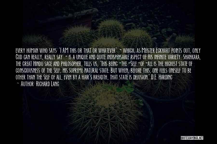 This Is Who I Am Quotes By Richard Lang