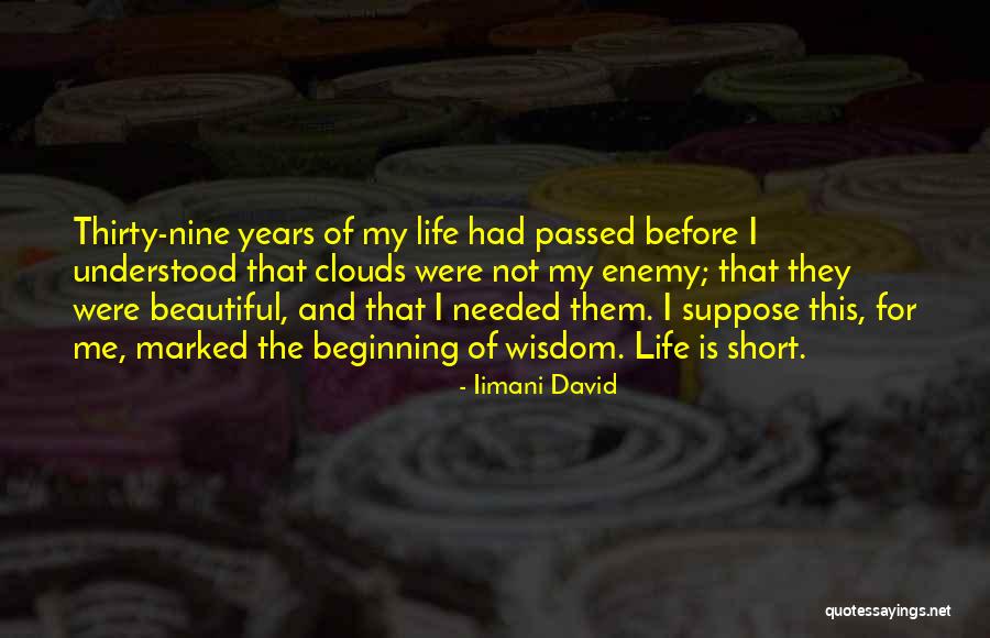 This Life Is Short Quotes By Iimani David