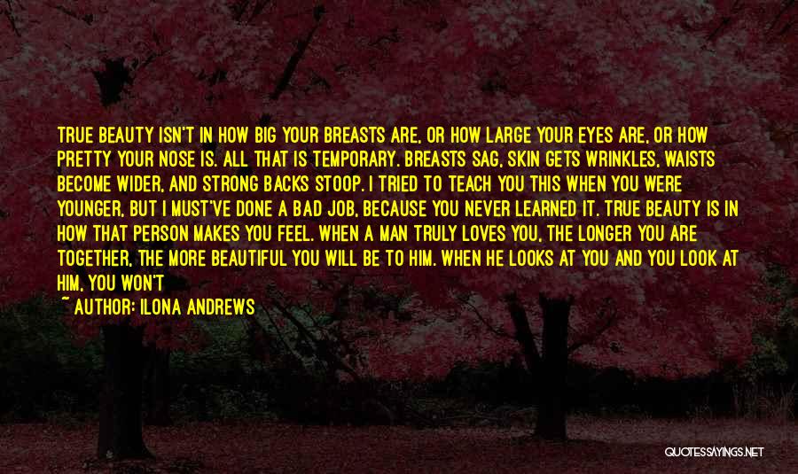 This Man Makes Me Happy Quotes By Ilona Andrews