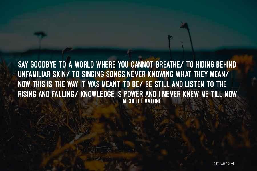 This Mean World Quotes By Michelle Malone