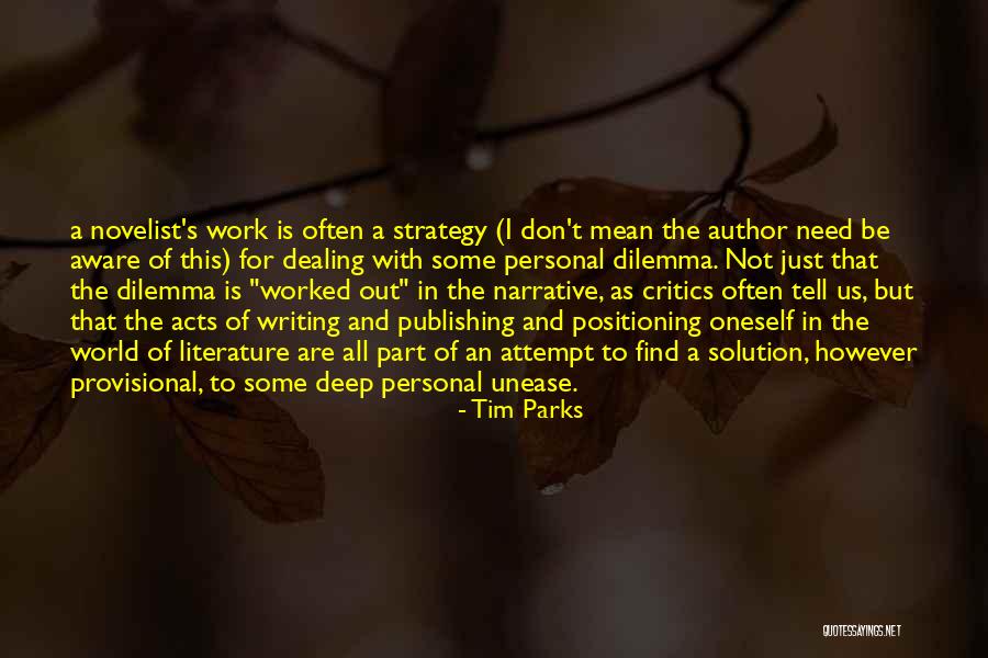 This Mean World Quotes By Tim Parks This Mean World Quotes By Tim Parks
