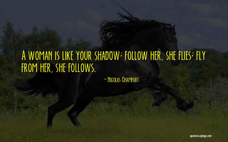 This Shadow Follows Me Quotes By Nicolas Chamfort This Shadow Follows Me Quotes By Nicolas Chamfort