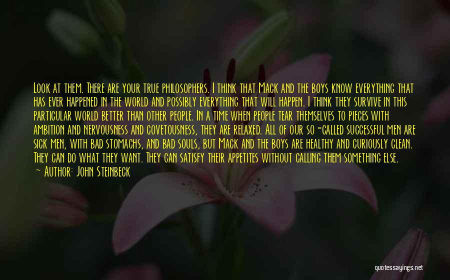 This Sick World Quotes By John Steinbeck