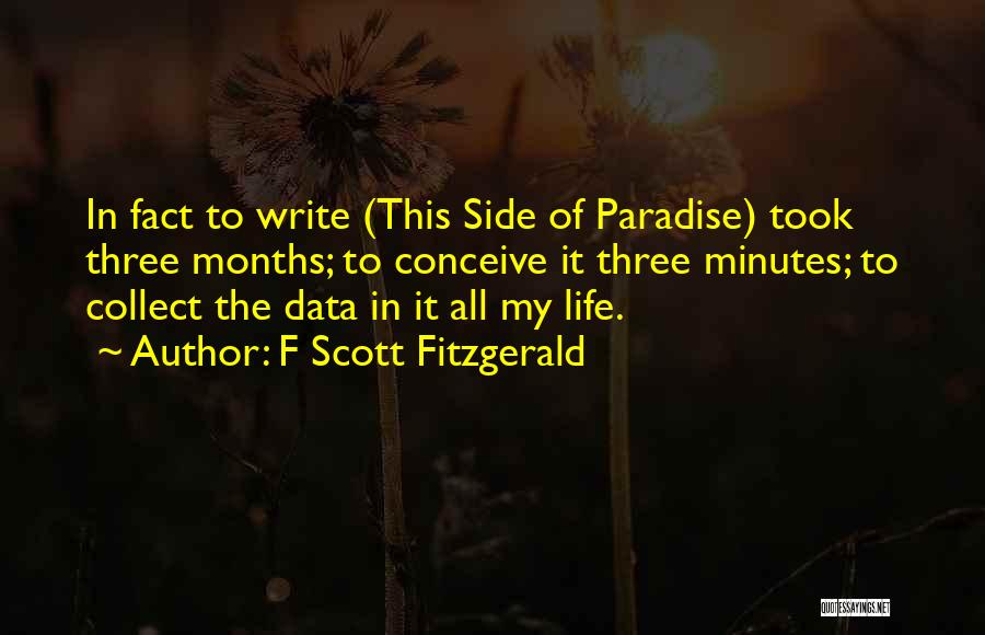 This Side Of Paradise Quotes By F Scott Fitzgerald