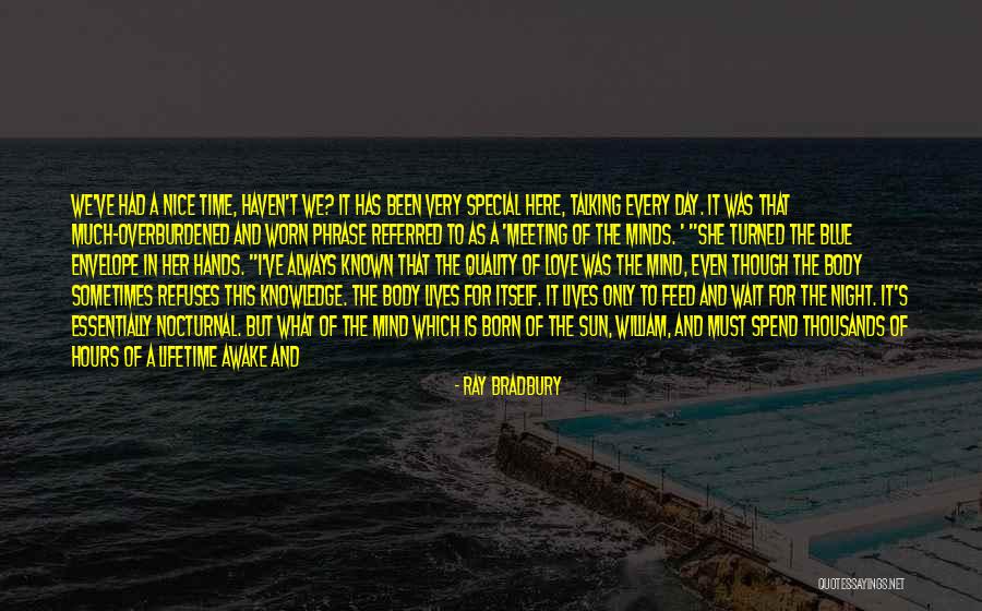 This Special Day Quotes By Ray Bradbury