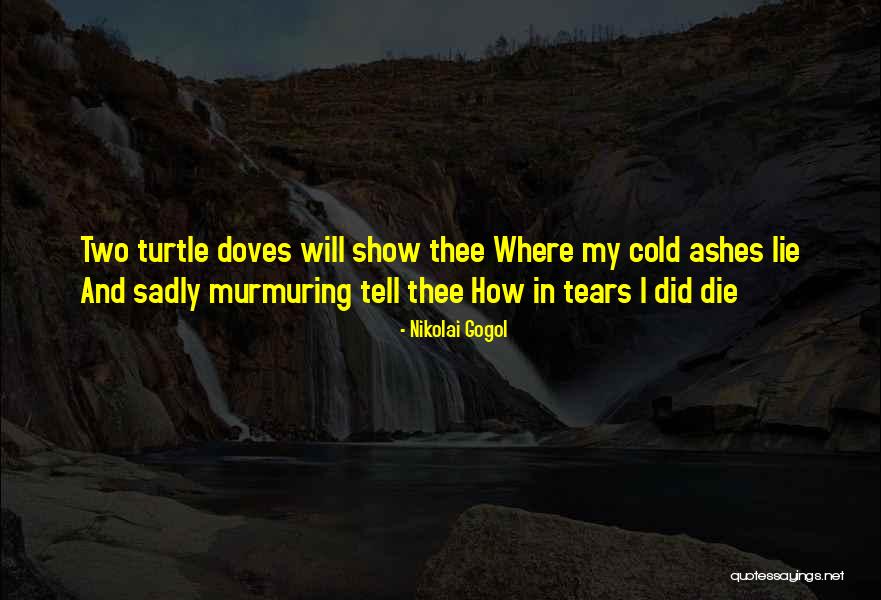 Thistleton Lodge Quotes By Nikolai Gogol Thistleton Lodge Quotes By Nikolai Gogol