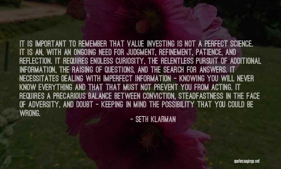 Thobias Hans Quotes By Seth Klarman Thobias Hans Quotes By Seth Klarman