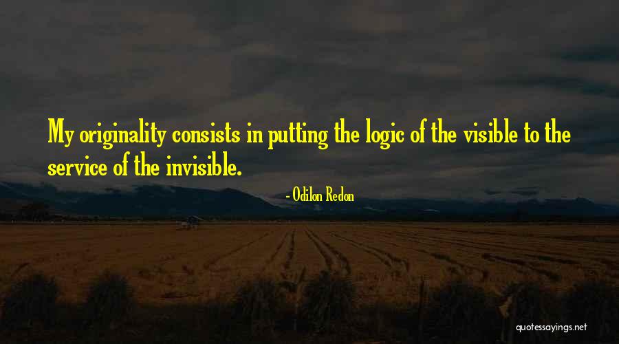 Thobias Wiklund Quotes By Odilon Redon Thobias Wiklund Quotes By Odilon Redon