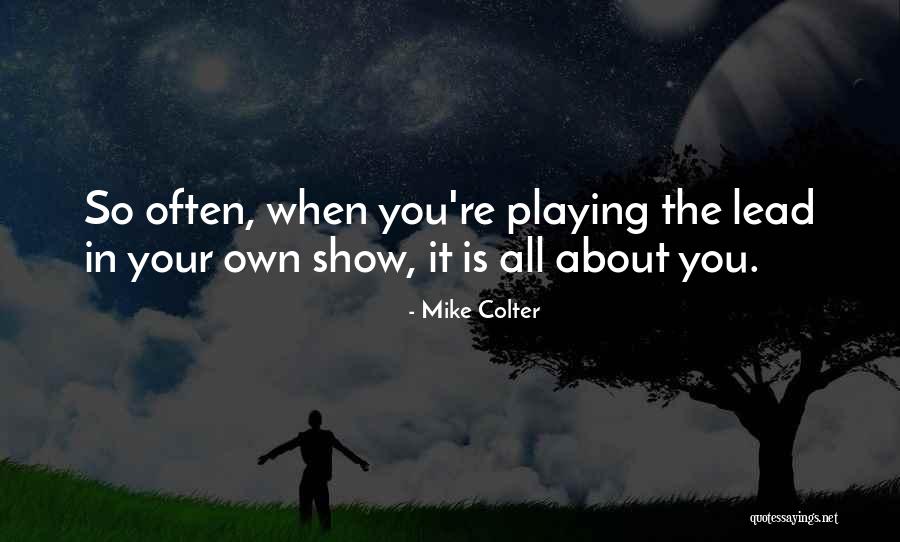 Thoby Driving School Quotes By Mike Colter Thoby Driving School Quotes By Mike Colter