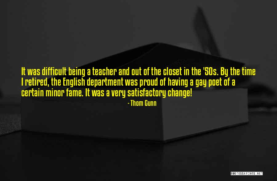 Thom Gunn Quotes 162901 Thom Gunn Quotes 162901