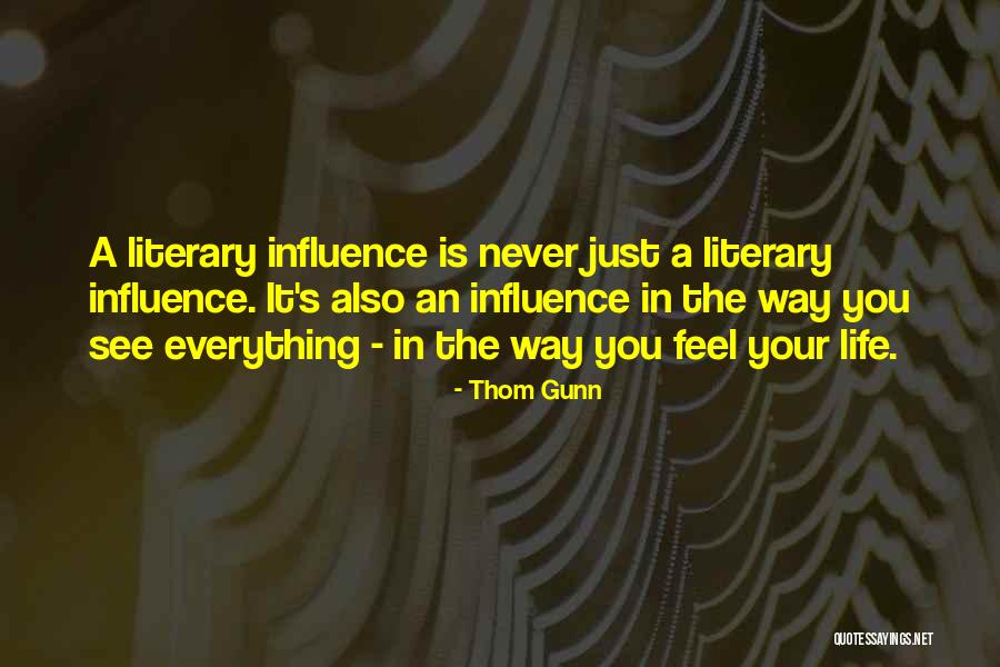 Thom Quotes By Thom Gunn Thom Quotes By Thom Gunn