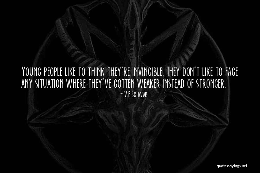 Thomae Lumber Quotes By V.E Schwab Thomae Lumber Quotes By V.E Schwab