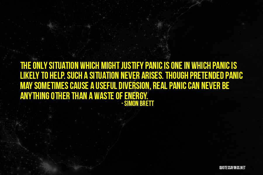 Thomarios Quotes By Simon Brett Thomarios Quotes By Simon Brett