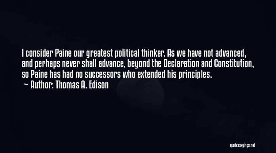 Thomas A. Edison Quotes 1322899