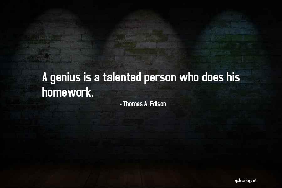 Thomas A. Edison Quotes 1627087