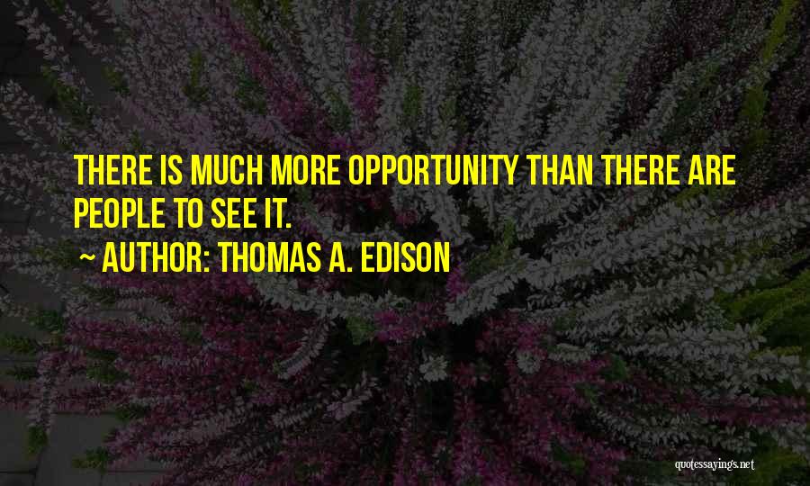 Thomas A. Edison Quotes 1661716