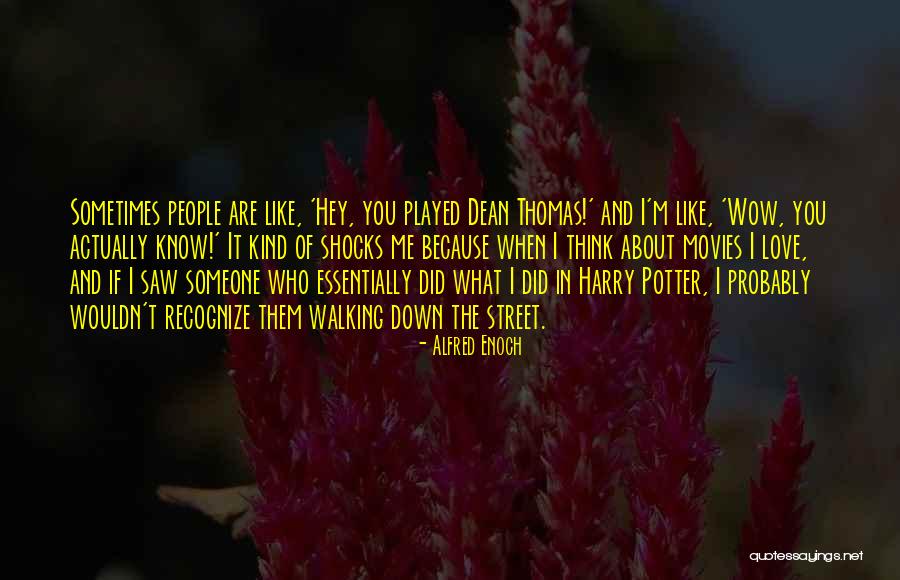 Thomas And Harry Quotes By Alfred Enoch Thomas And Harry Quotes By Alfred Enoch