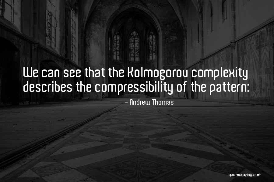 Thomas Andrew Quotes By Andrew Thomas