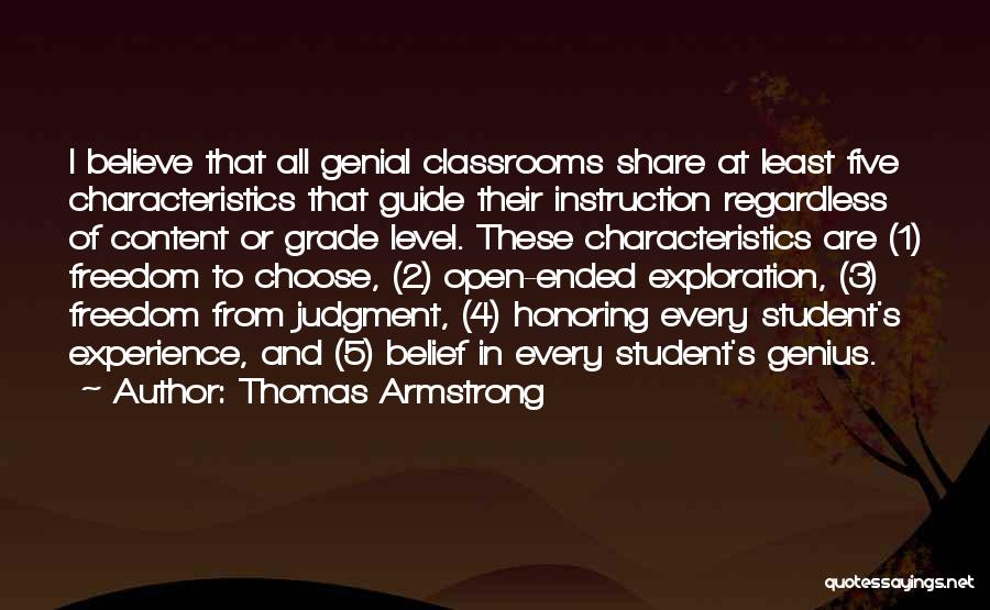 Thomas Armstrong Quotes 275108