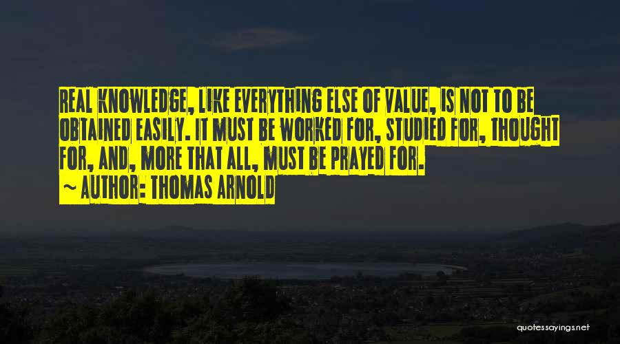 Thomas Arnold Quotes 1909361