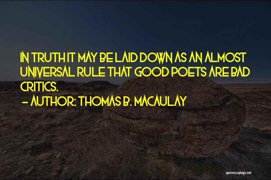 Thomas B. Macaulay Quotes 1451352