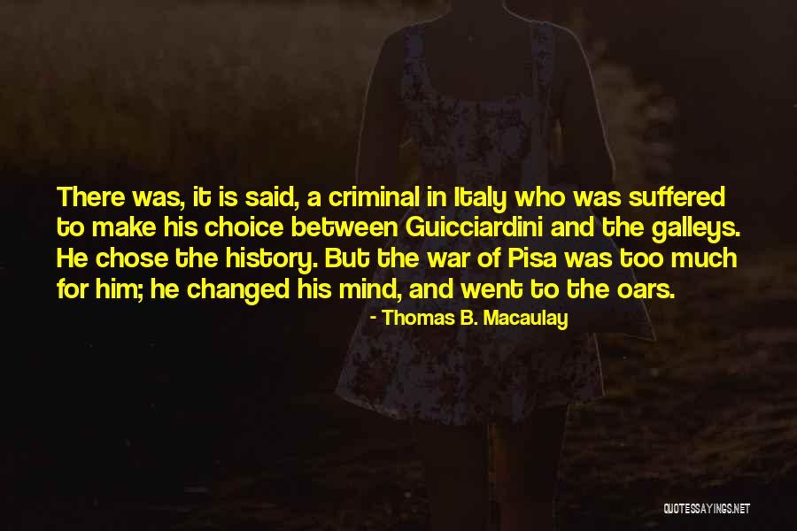 Thomas B. Macaulay Quotes 1546804