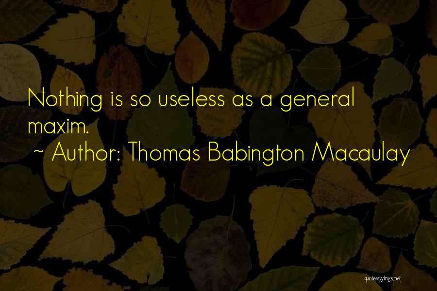 Thomas Babington Macaulay Quotes 284444