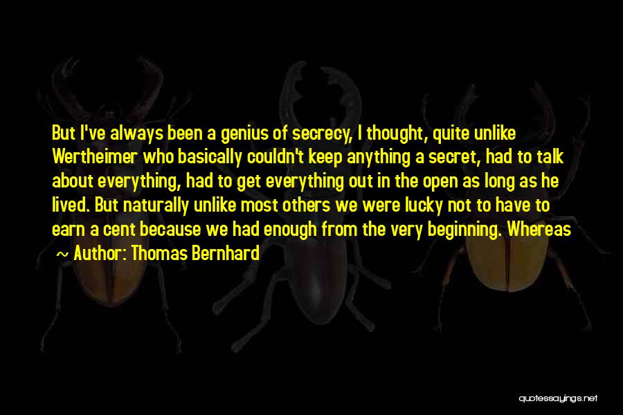 Thomas Bernhard Quotes 1396457