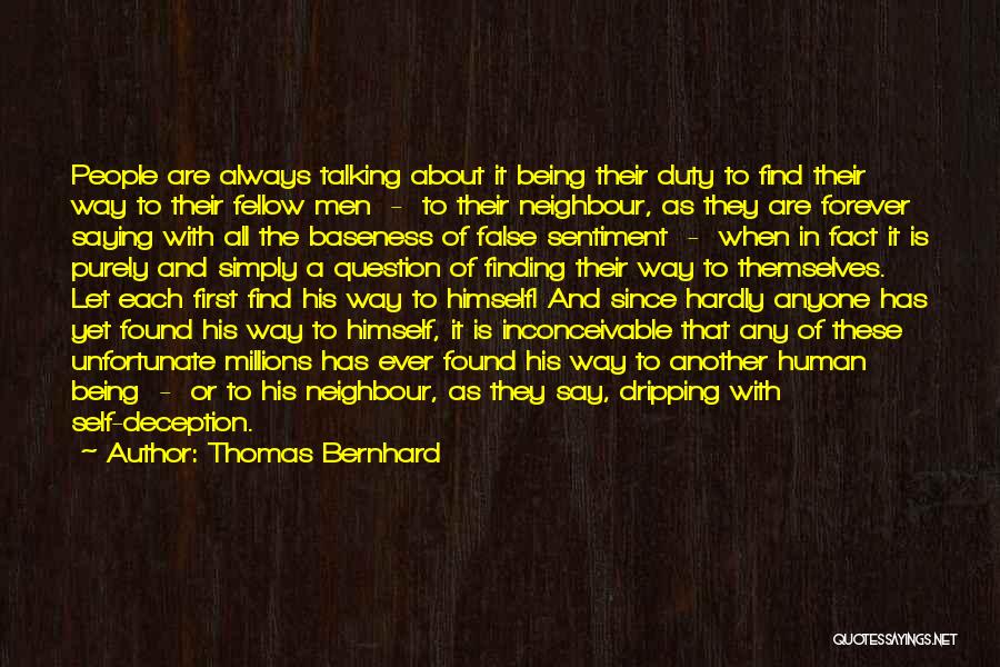 Thomas Bernhard Quotes 612549