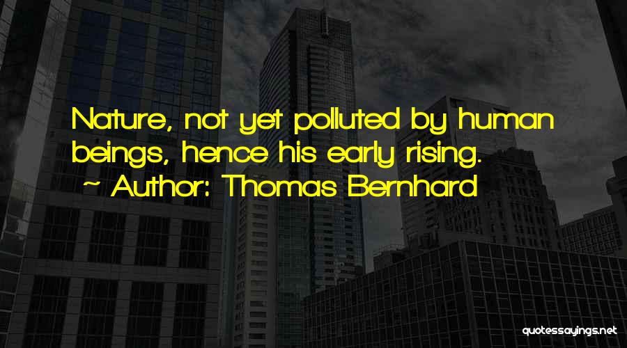 Thomas Bernhard Quotes 659237