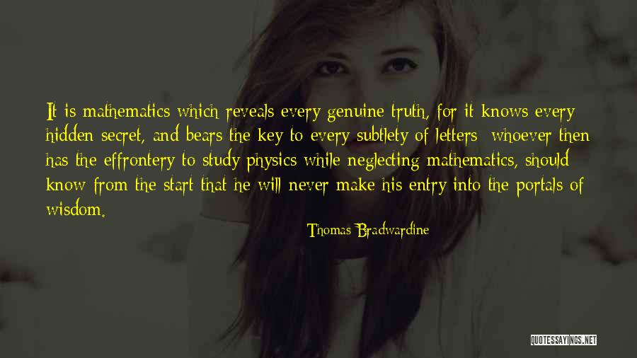 Thomas Bradwardine Quotes 799835 Thomas Bradwardine Quotes 799835