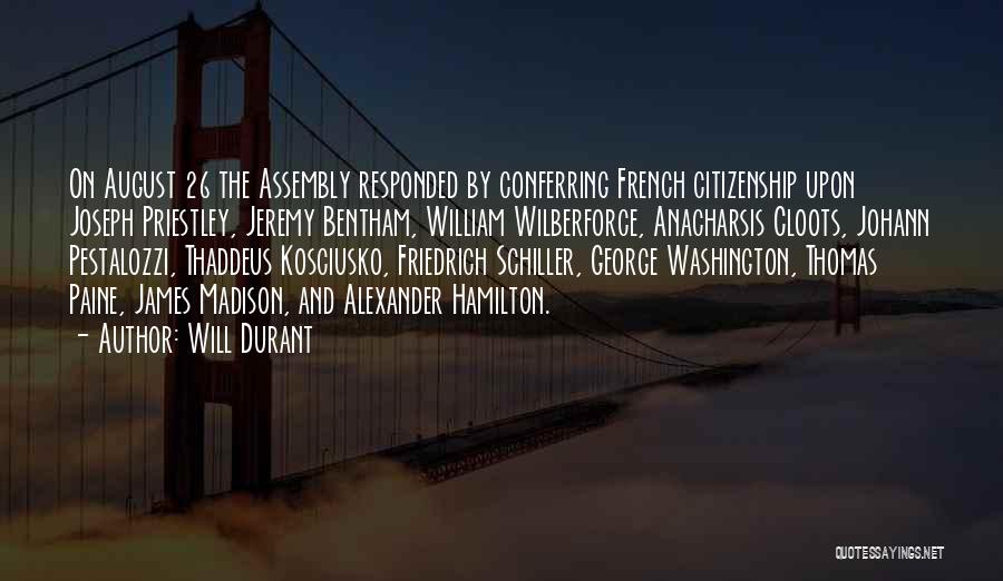 Thomas C. Durant Quotes By Will Durant