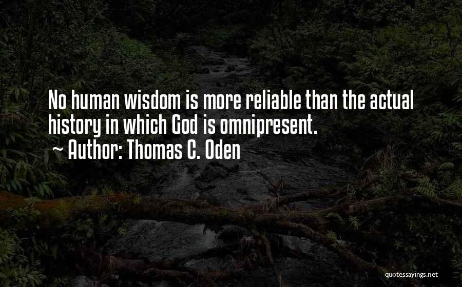 Thomas C. Oden Quotes 1244845