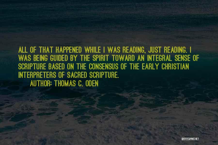 Thomas C. Oden Quotes 2266670