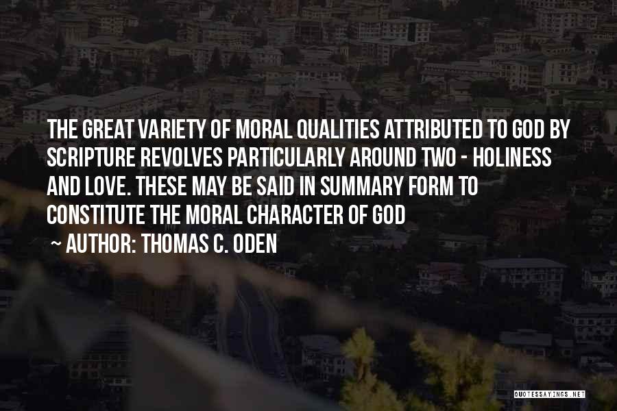 Thomas C. Oden Quotes 242587