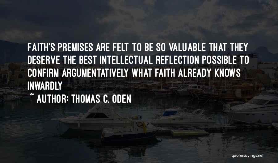 Thomas C. Oden Quotes 648607