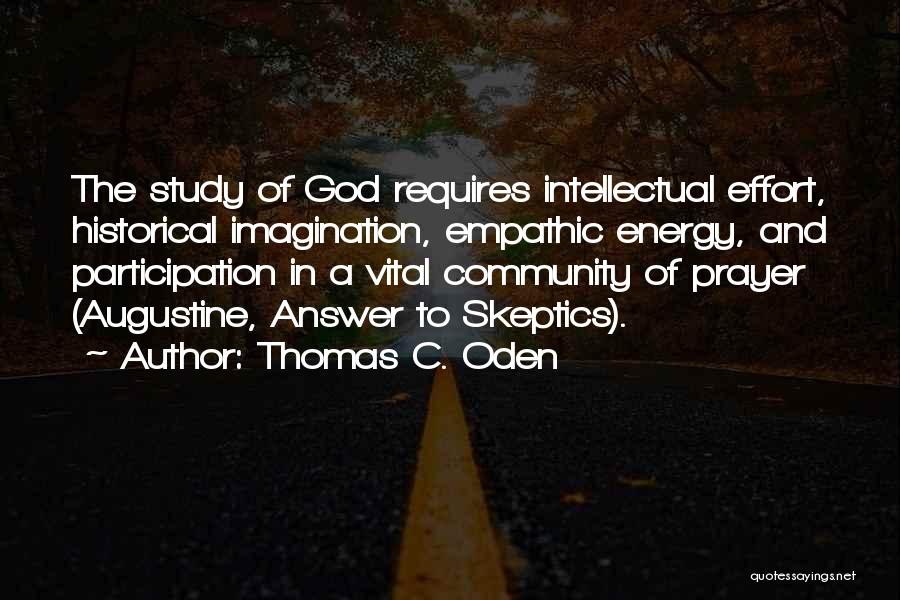 Thomas C. Oden Quotes 892539