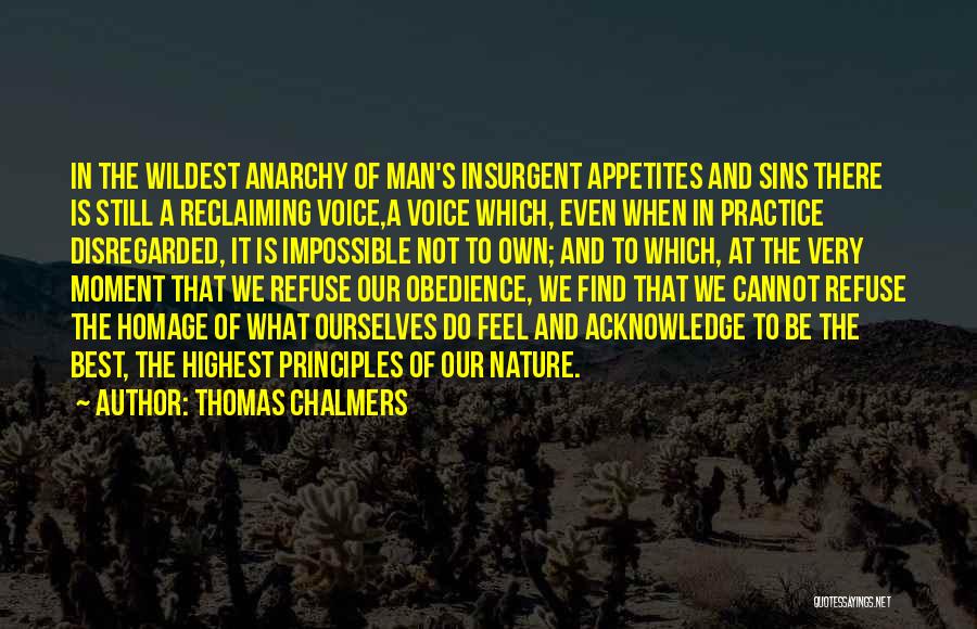 Thomas Chalmers Quotes 1375154